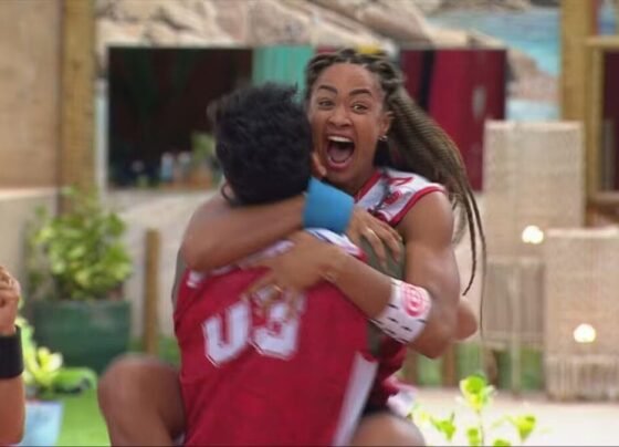 Aline e Vinicius vencem a terceira Prova do Anjo do BBB 25