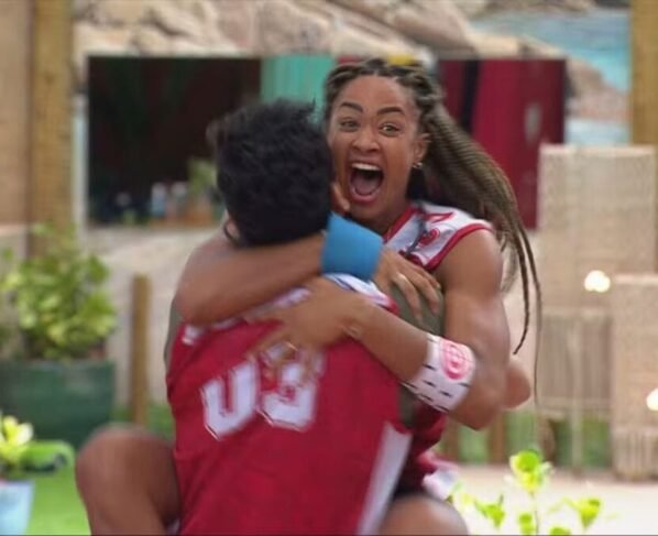 Aline e Vinicius vencem a terceira Prova do Anjo do BBB 25