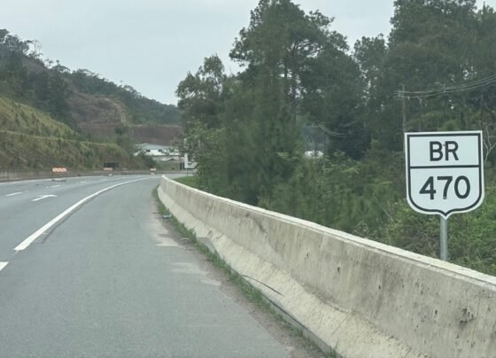 BR-470 tem interdição total em Blumenau para obras nesta quinta-feira (6)