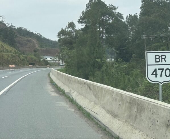 BR-470 tem interdição total em Blumenau para obras nesta quinta-feira (6)