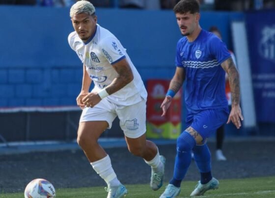 Caravaggio e Barra empataram sem gols; Azulão está rebaixado, e o Pescador não consegue classificação (Foto: Fabrício Júnior/CFC)