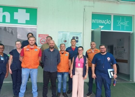Hospital e Maternidade OASE recebe visita técnica da Defesa Civil para reforço na segurança