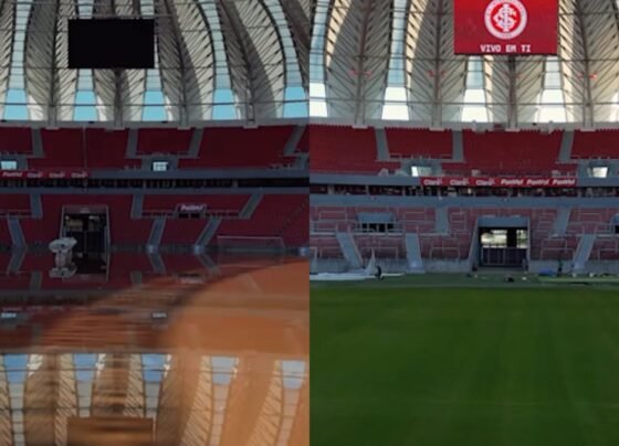 Estádio Beira-Rio (Foto: @estadiobeirariooficial, Instagram, Reprodução)