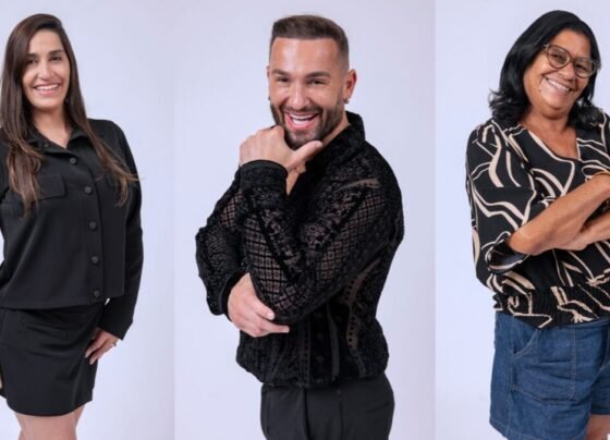 Maike colocou Daniele Hypolito, Diego Hypolito e Joselma na mira (Fotos Fábio Rocha, Globo)