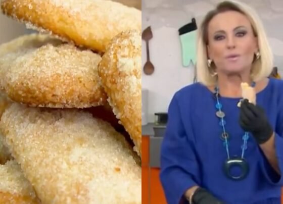 Como fazer biscoito champanhe caseiro da Ana Maria Braga