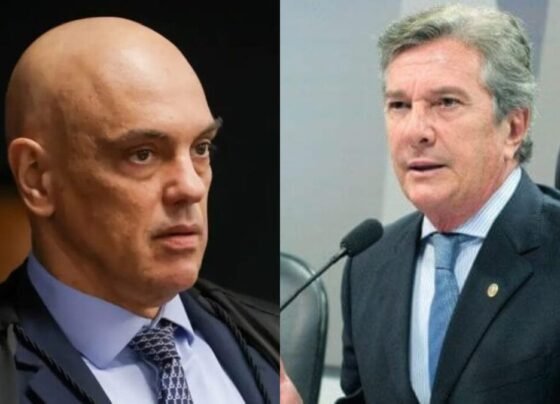 Collor foi condenado em 2023 e entrou com recursos (Fotos: Gustavo Moreno, STF, Arquivo NSC)