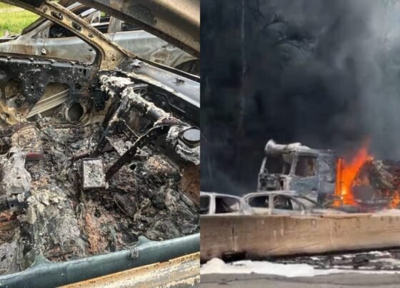 Explosão na BR-101 quem vai pagar pelos prejuízos dos carros queimados no Morro dos Cavalos