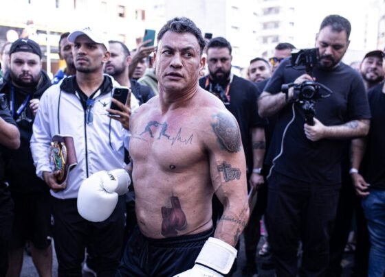 Popó enfrenta Duda Nagle - (Foto: Fight Music Show)