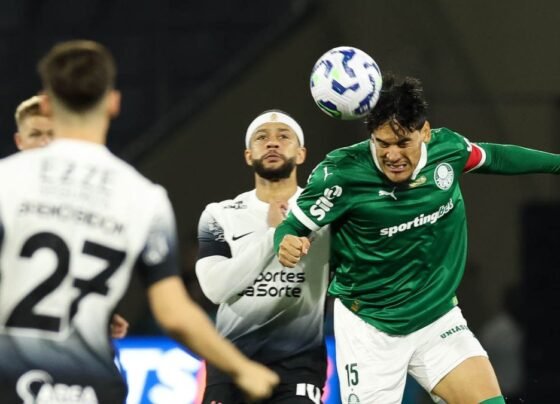Corinthians e Palmeiras se enfrentam em São Paulo (Foto: Cesar Greco, Palmeiras)