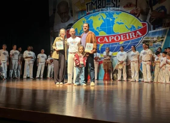 Batizado e Troca de Cordas da Escola Abadá-Capoeira movimenta Timbó