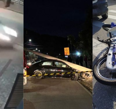 Comerciantes de Brusque relatam alta taxa de acidentes em rua