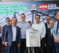 Jorginho Mello inaugura nova subestação da Celesc Jorginho Mello inaugura nova subestação da Celesc