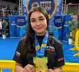 Melissa Nicoletti conquista o título de campeã europeia de Jiu-Jitsu