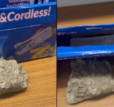 Morador de Brusque recebe pedra no lugar de produto após