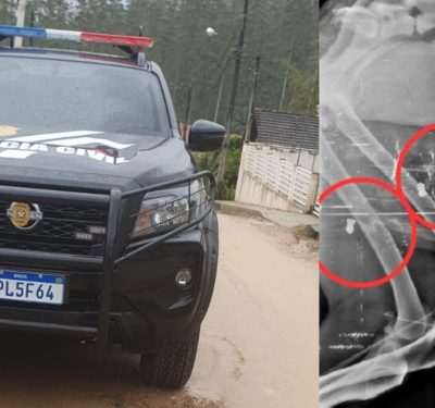 Polícia apreende armas de pressão em casa de suspeito de