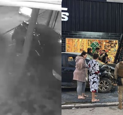 VÍDEO – Motorista perde controle de veículo, bate em carro