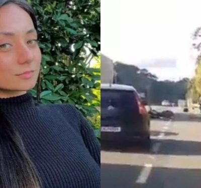 VÍDEO – Mulher morre em grave acidente entre moto e